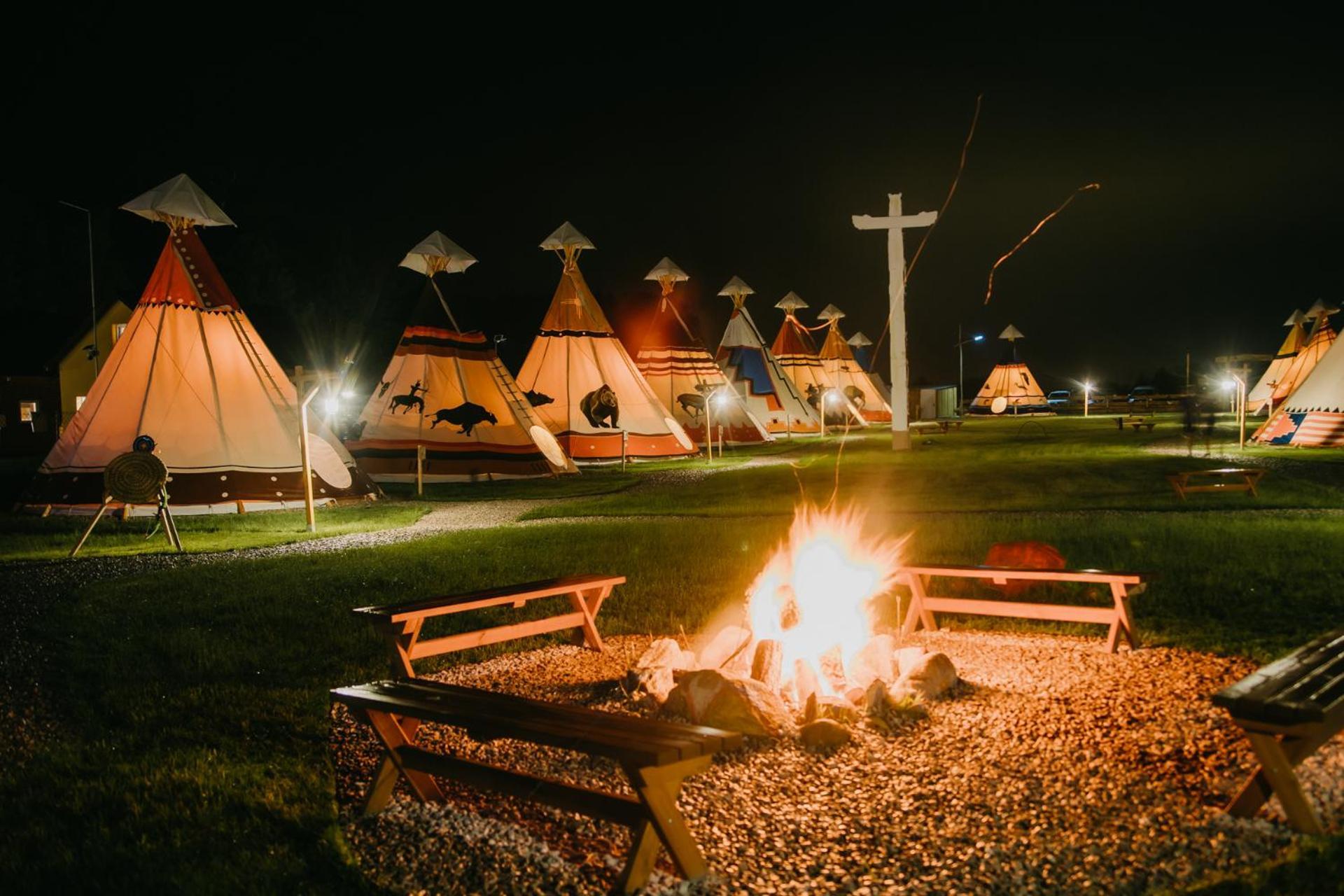 Hotel Indiana Camp - 150 M Od Suntago Park Grabce-Towarzystwo Exterior foto