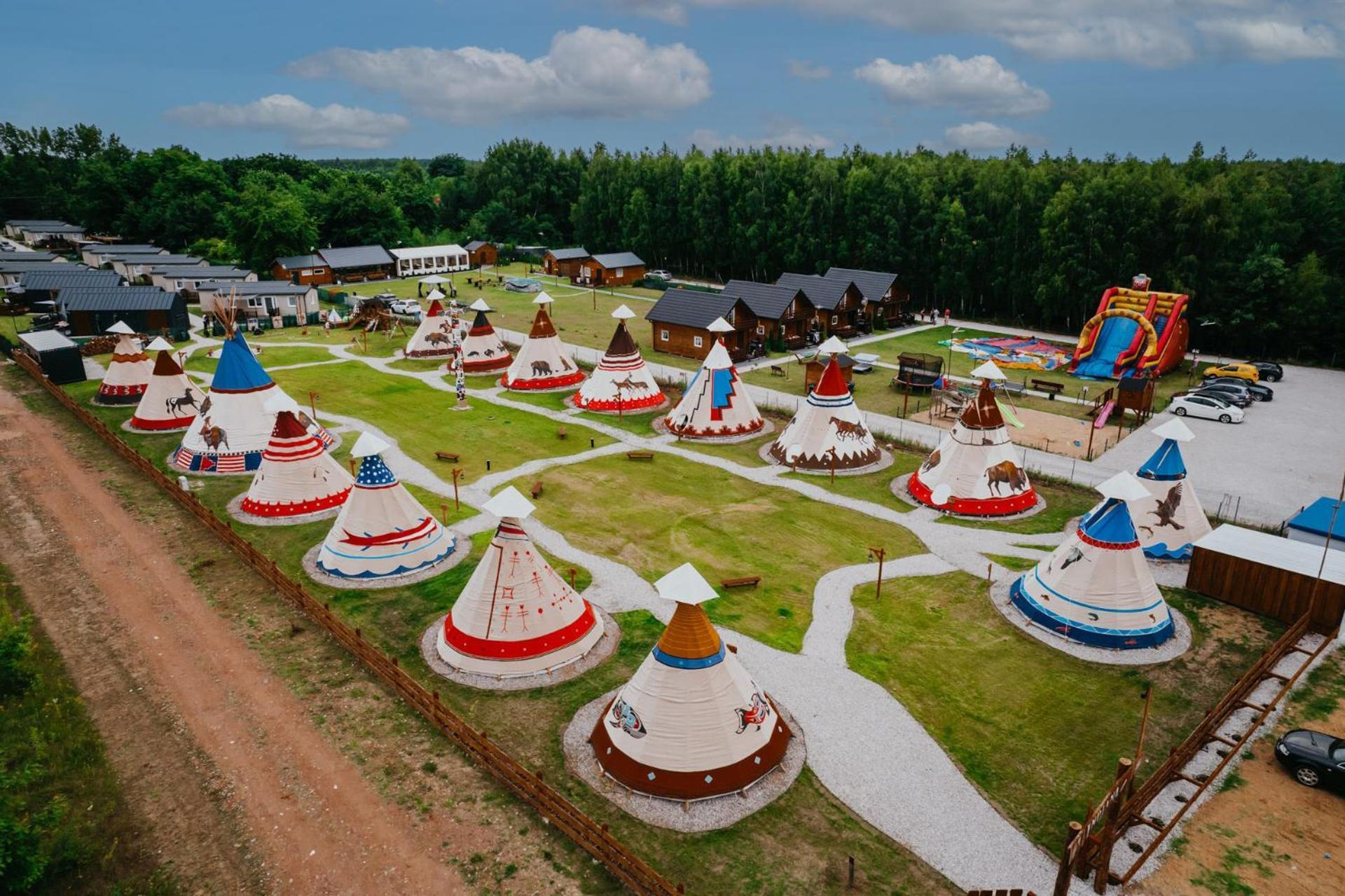 Hotel Indiana Camp - 150 M Od Suntago Park Grabce-Towarzystwo Exterior foto