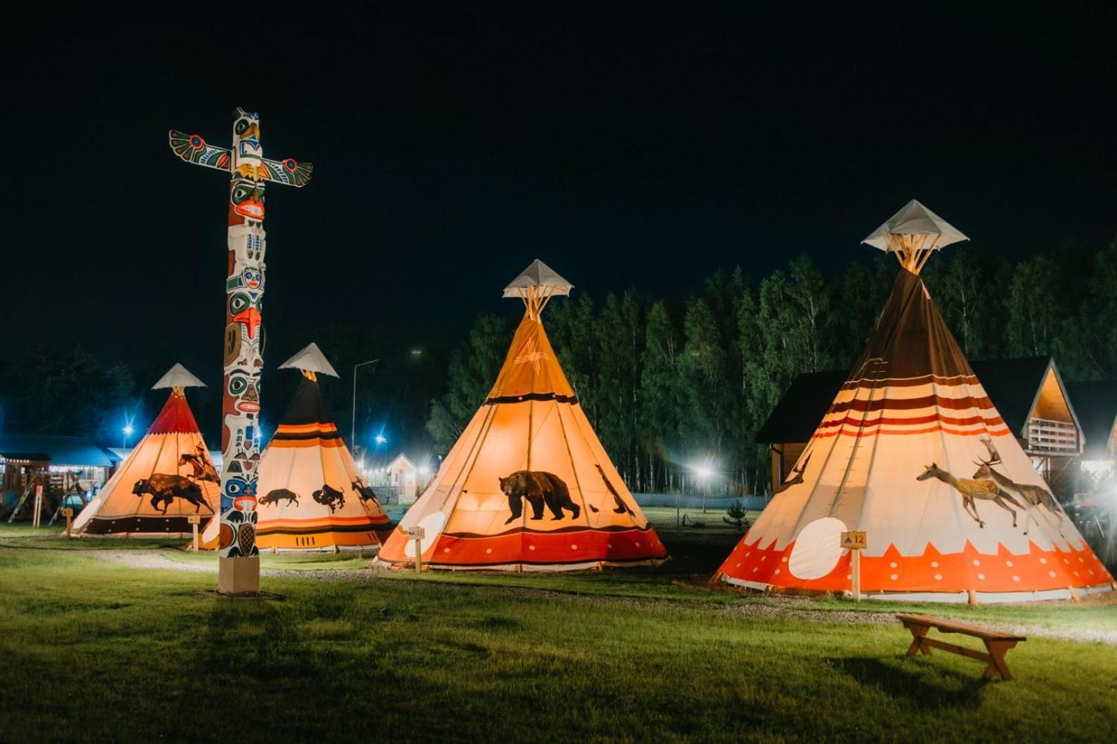 Hotel Indiana Camp - 150 M Od Suntago Park Grabce-Towarzystwo Exterior foto