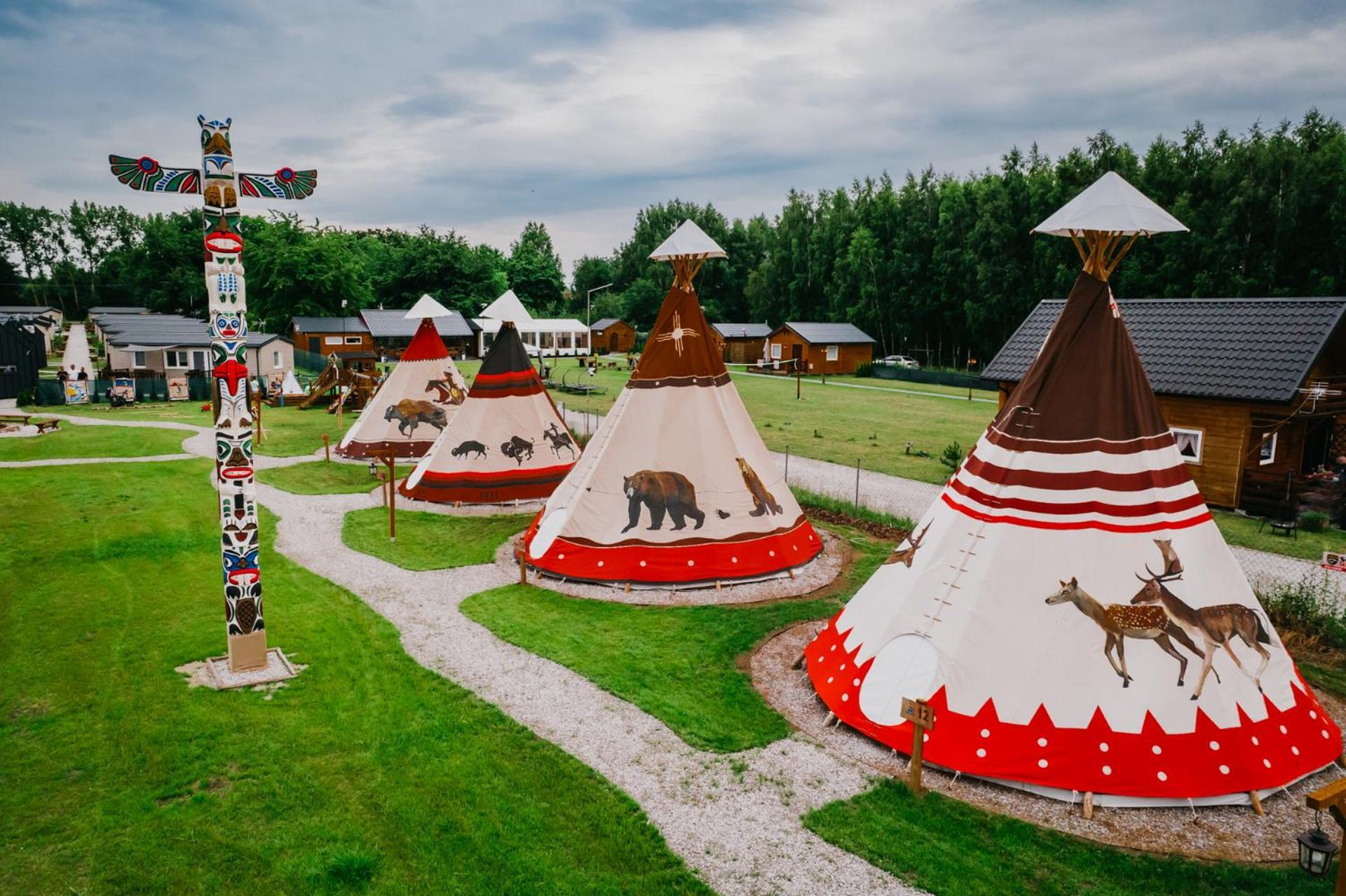 Hotel Indiana Camp - 150 M Od Suntago Park Grabce-Towarzystwo Exterior foto